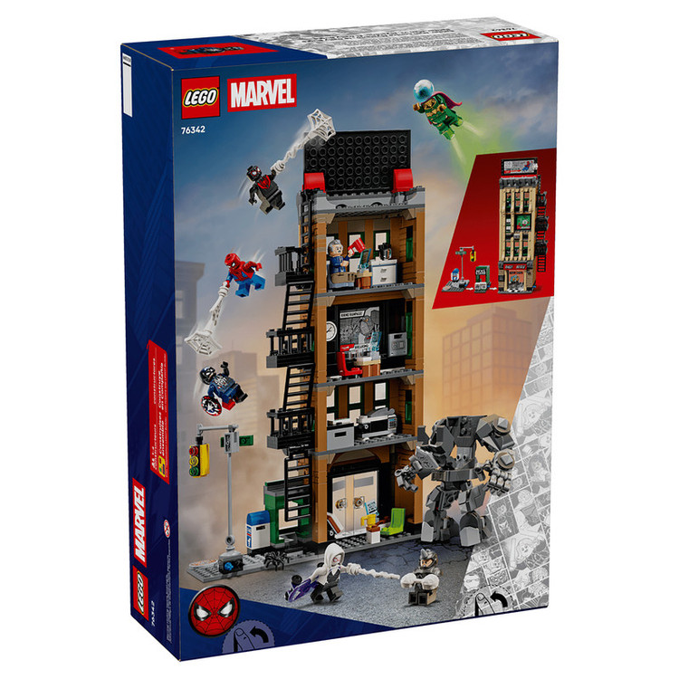 لگو 781 تکه سری Marvel مدل Spider-Man vs. Mysterio: The Daily Bugle کد 76342