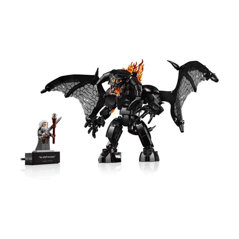لگو 1201 تکه سری Icons مدل The Lord of the Rings Balrog Book Nook کد 10367