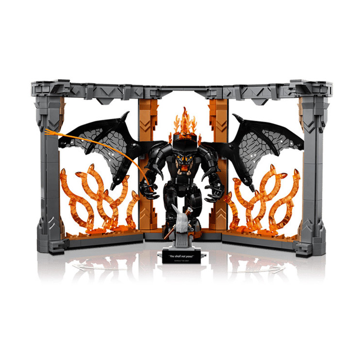 لگو 1201 تکه سری Icons مدل The Lord of the Rings Balrog Book Nook کد 10367
