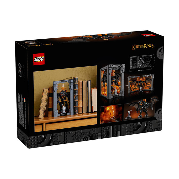 لگو 1201 تکه سری Icons مدل The Lord of the Rings Balrog Book Nook کد 10367