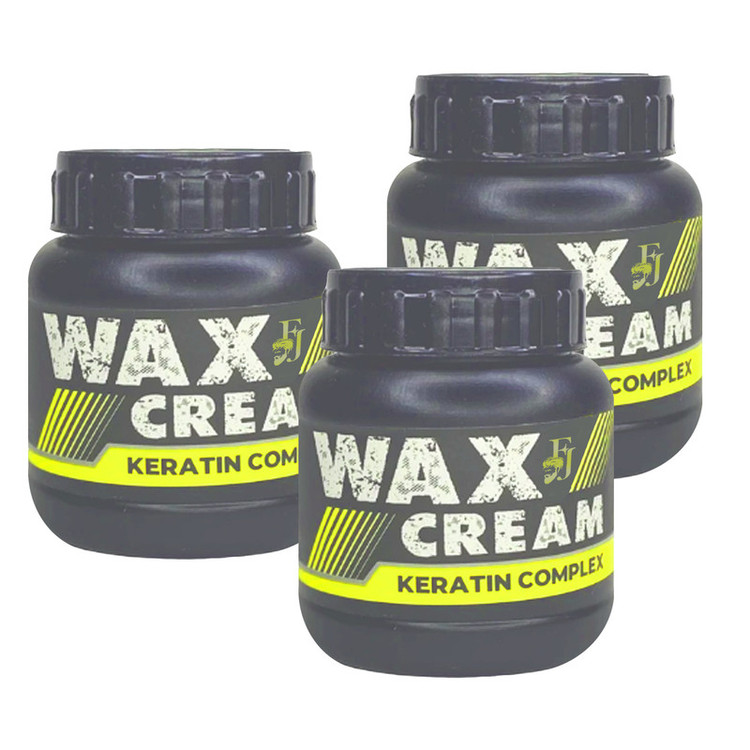 ژل واکس مو افجه مدل KERATIN Ye03 حجم 120 میلیلیتر مجموعه 3 عددی