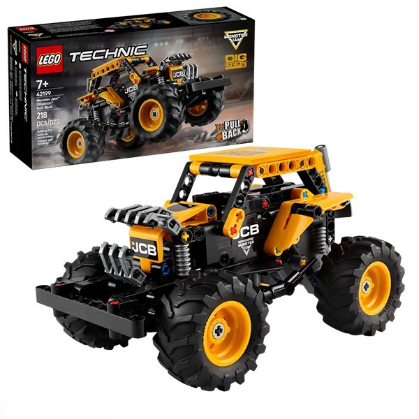 ساختنی لگو سری تکنیک مدل Monster Jam DIGatron Pull-Back کد 42199