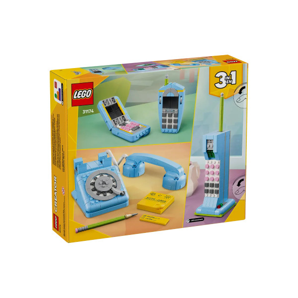 لگو سری Creator 3in1 مدل Retro Telephone کد 31174