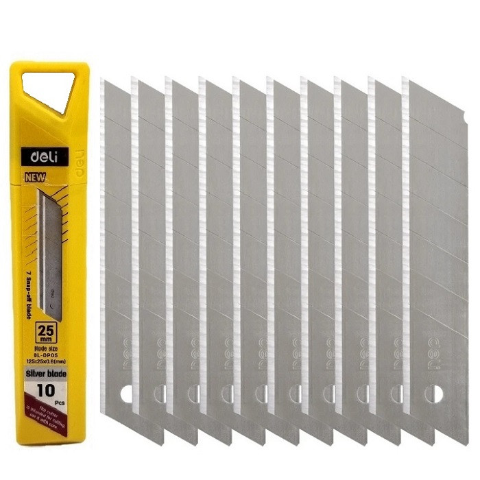 تیغ کاتر دلی مدل DL-DP05 بسته 10 عددی