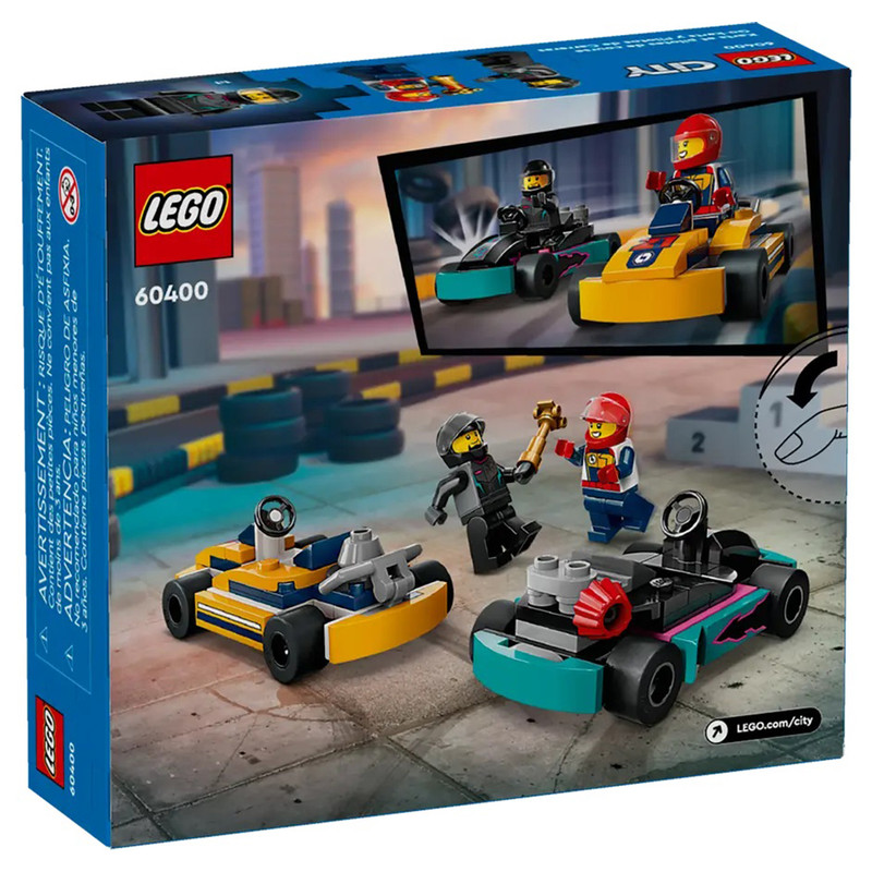 لگو سری Karts And Race Drivers کد 60400