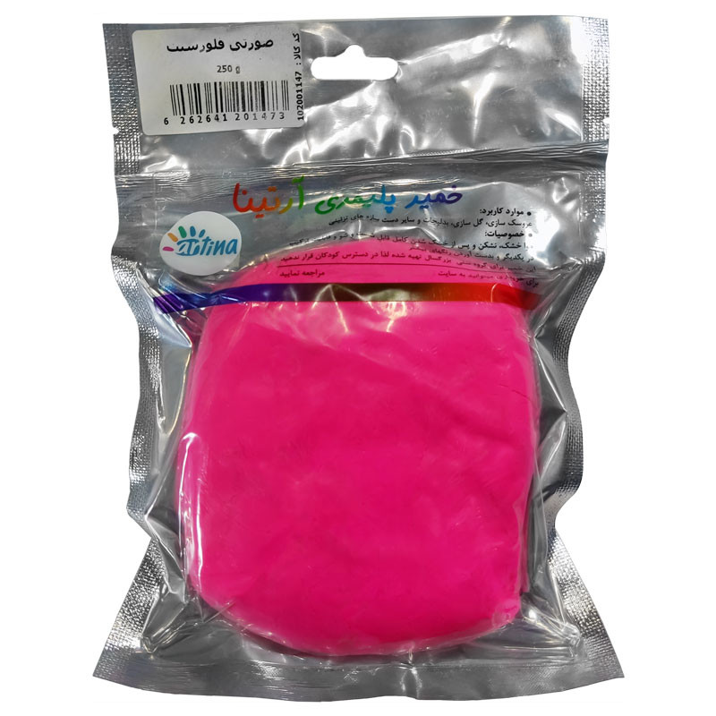 خمیر مجسمه سازی آرتینا مدل پلیمری کد Fluor-03