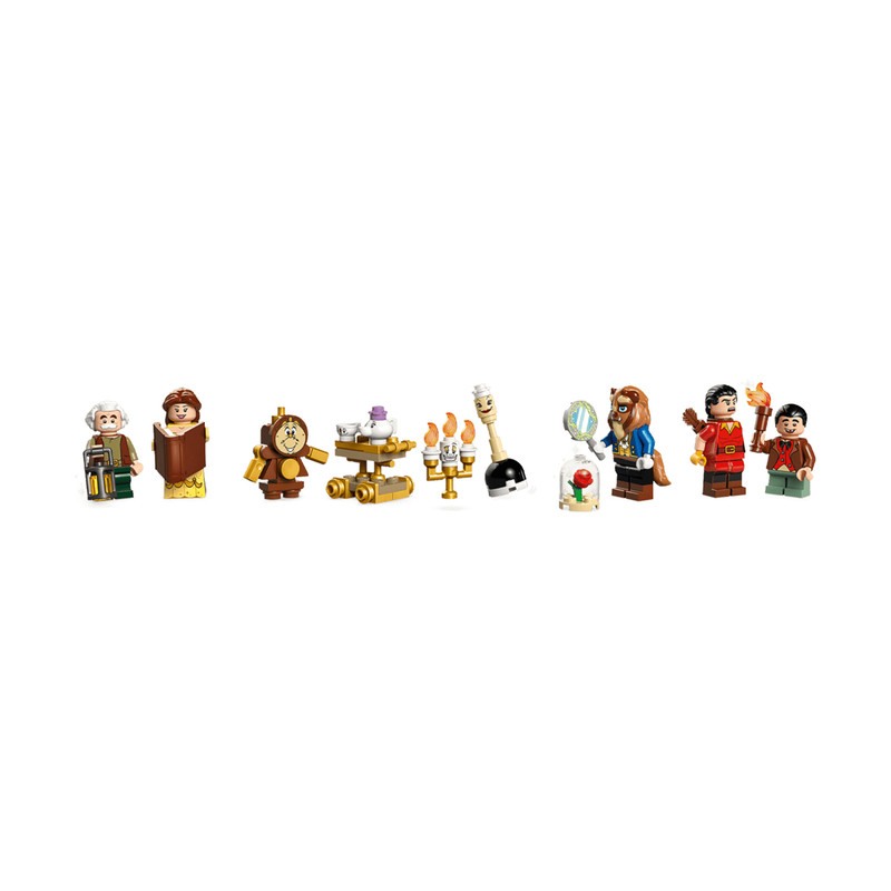 لگو 2916 تکه سری Disney مدل Beauty and the Beast Castle کد 43263