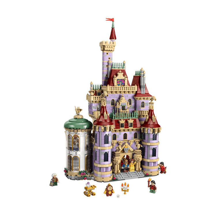 لگو 2916 تکه سری Disney مدل Beauty and the Beast Castle کد 43263