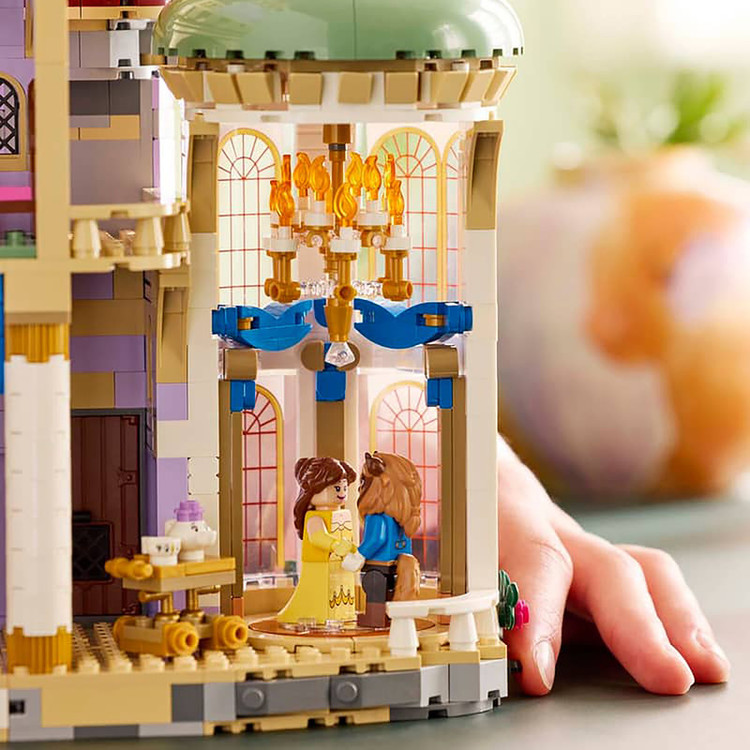 لگو 2916 تکه سری Disney مدل Beauty and the Beast Castle کد 43263