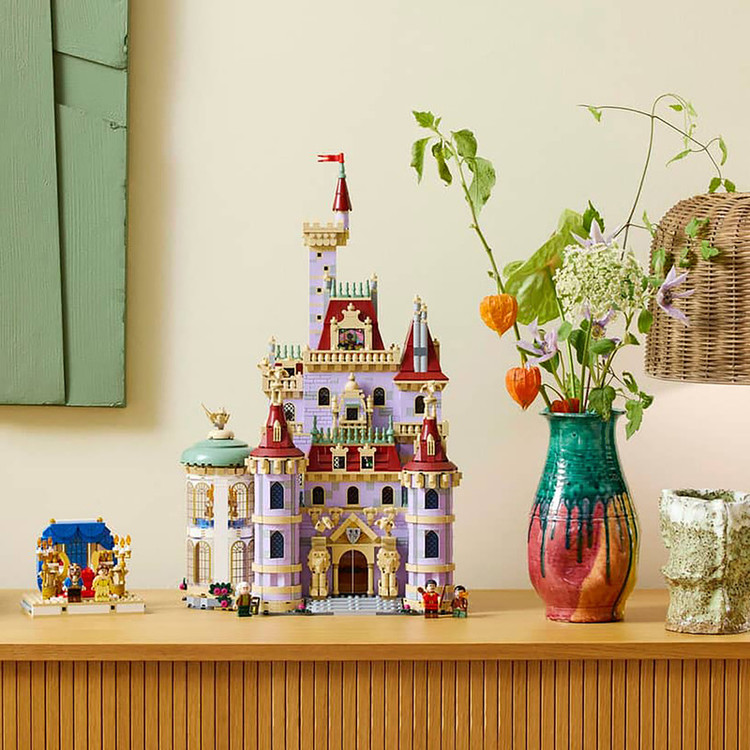 لگو 2916 تکه سری Disney مدل Beauty and the Beast Castle کد 43263