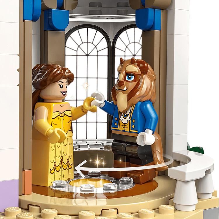 لگو 2916 تکه سری Disney مدل Beauty and the Beast Castle کد 43263