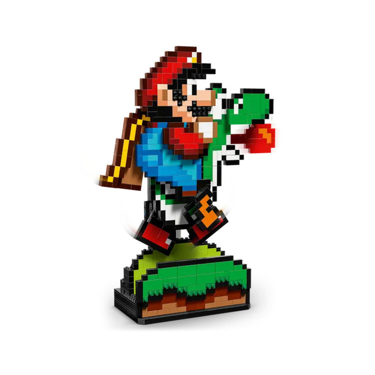 لگو سری Super Mario World مدل Mario & Yoshi کد 71438
