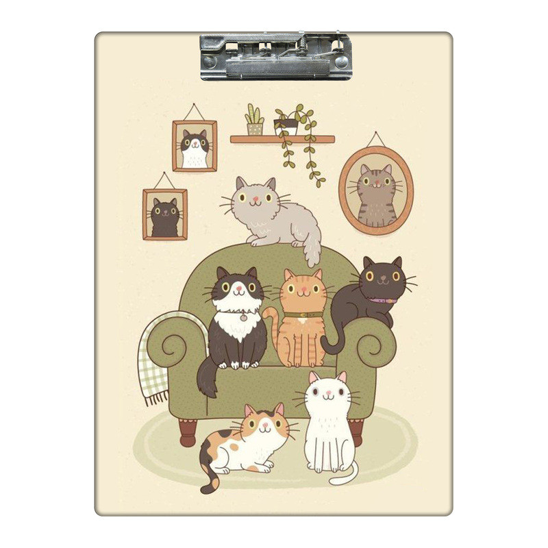 تخته شاسی طرح هتل گربه ها  کد 5892337 سایز A4