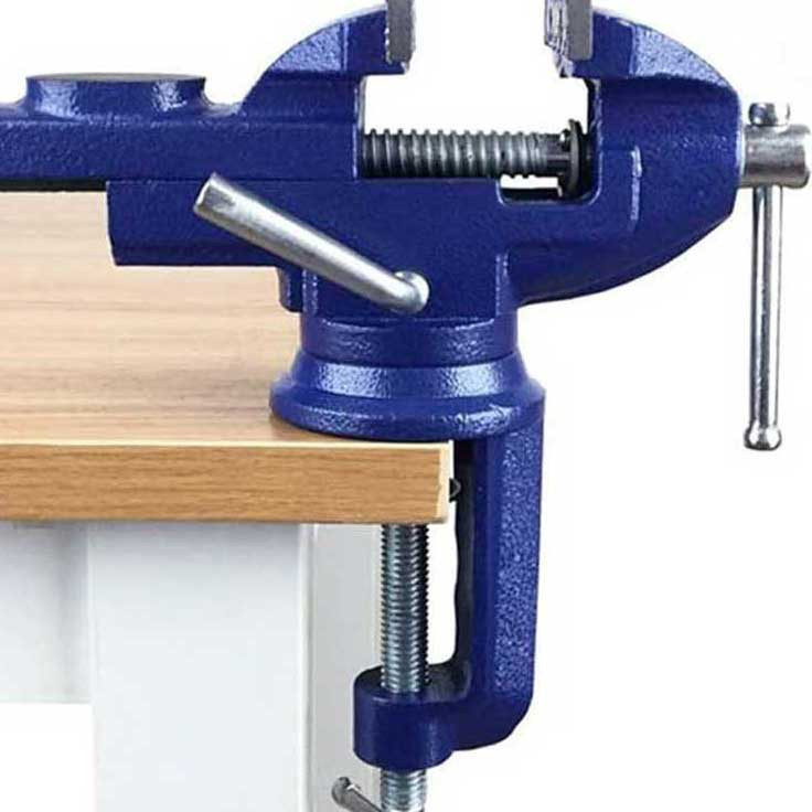 گیره بغل میزی مدل jt-70mm چرخشی