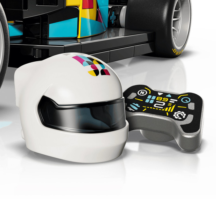 لگو 201 تکه سری اسپید مدل F1 Academy Lego Race Car کد 77258