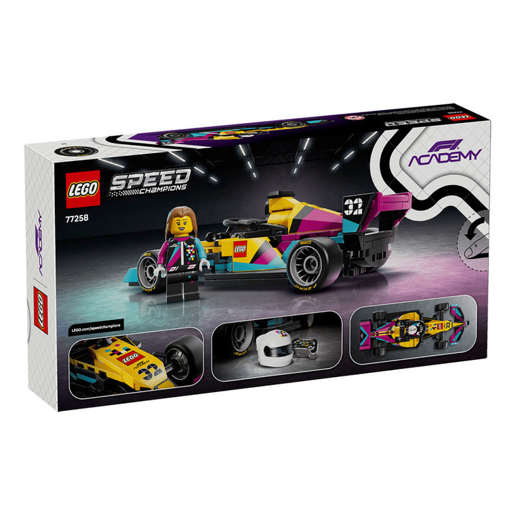 لگو 201 تکه سری اسپید مدل F1 Academy Lego Race Car کد 77258