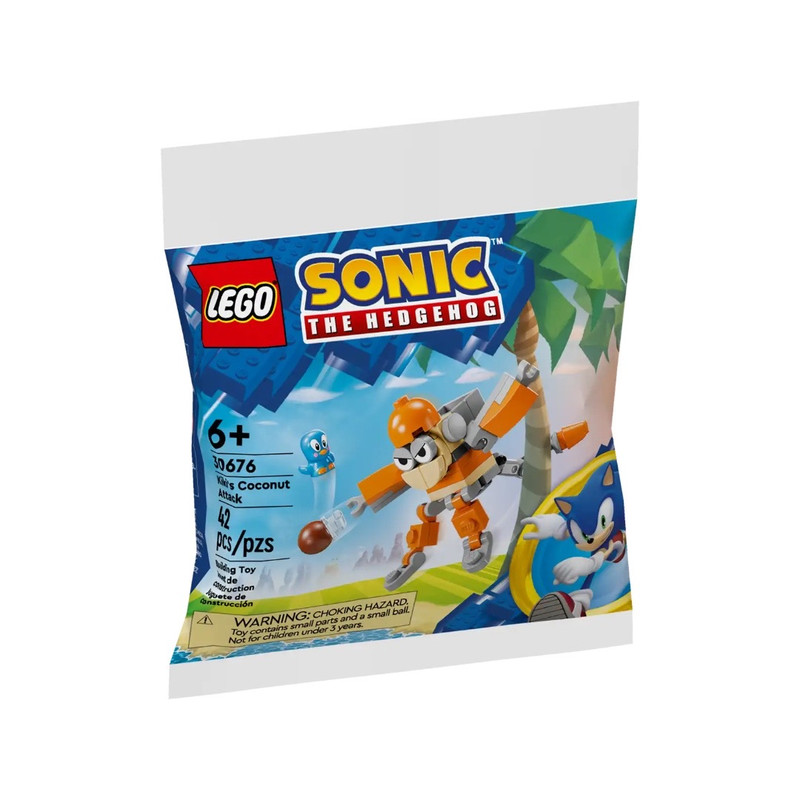 لگو سری Sonic مدل Kiki’s Coconut Attack