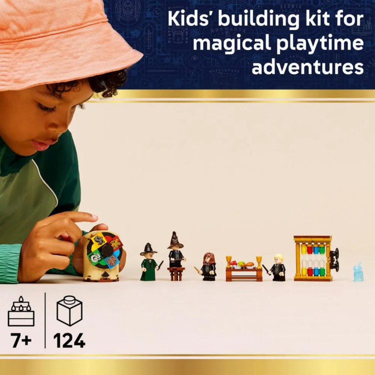 لگو ۱۲۴ تکه سری هریپاتر مدل Hogwarts Castle: Sorting Hat Ceremony کد 76460
