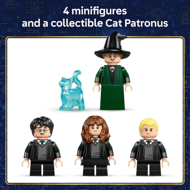 لگو ۱۲۴ تکه سری هریپاتر مدل Hogwarts Castle: Sorting Hat Ceremony کد 76460