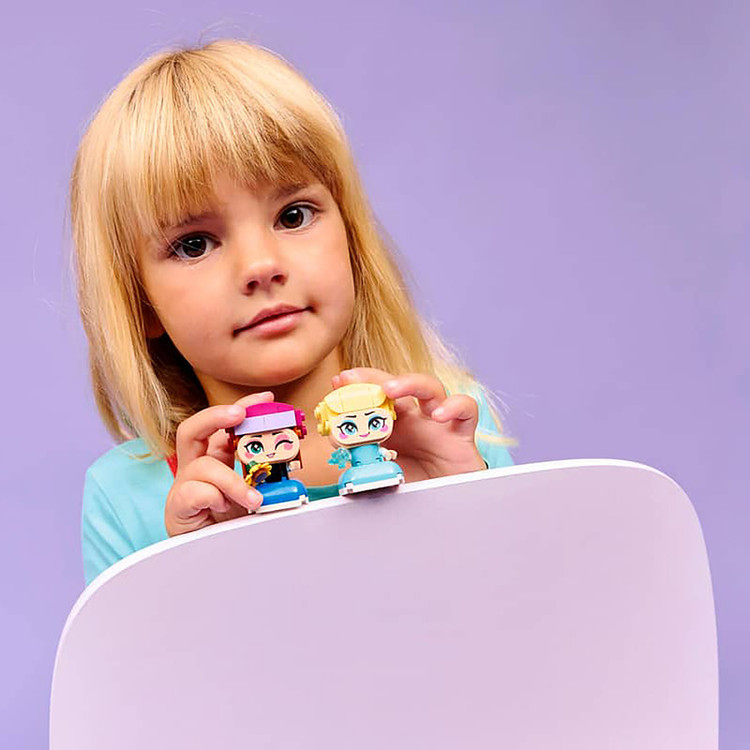 لگو 65 تکه سری Disney مدل Mini Anna & Elsa کد 43284