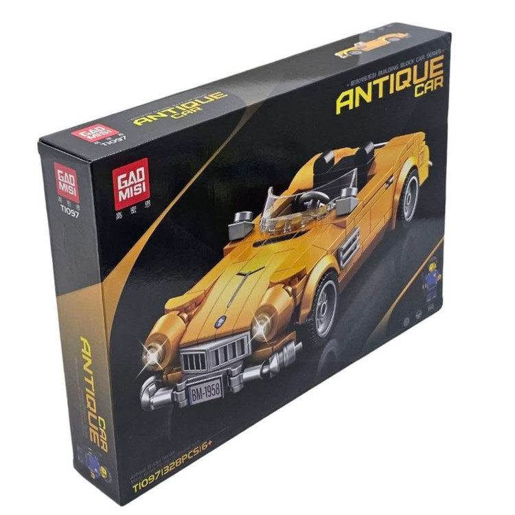 ساختنی 328 تکه ناب سل مدل فورد شلبی کلاسیک اسپرت کد FORD BUILDING BLOCKS SPORT CAR 328 PCS T1097