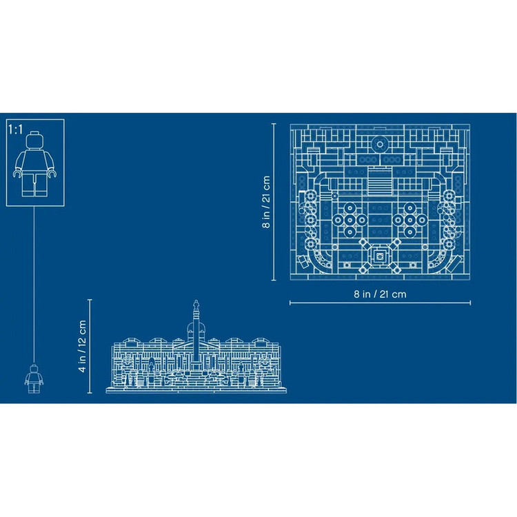 لگو سری Architecture مدل Trafalgar Square کد 21045
