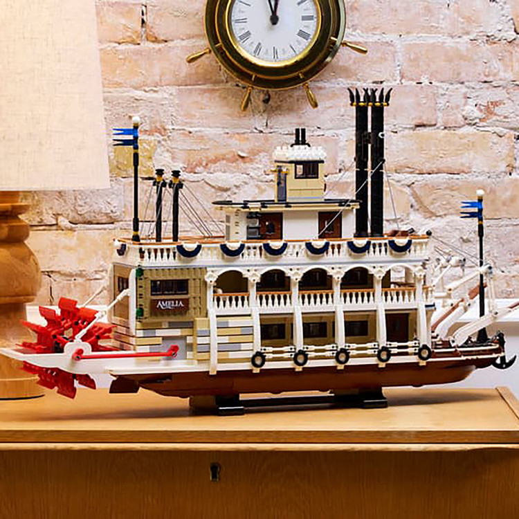 لگو 4090 تکه سری Ideas مدل River Steamboat کد 21356