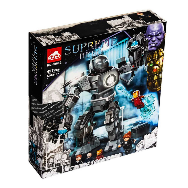 ساختنی 497 قطعه مدل Iron Man کد 60089