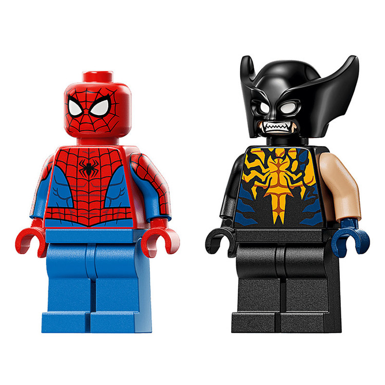 لگو 134 تکه سری Marvel مدل Spider-Man Car vs. Venomized Wolverine کد 76336