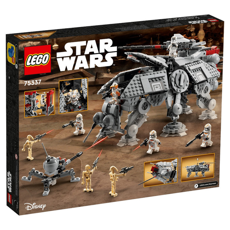 لگو 1080 تکه سری Star Wars مدل AT-TE Walker کد 75337