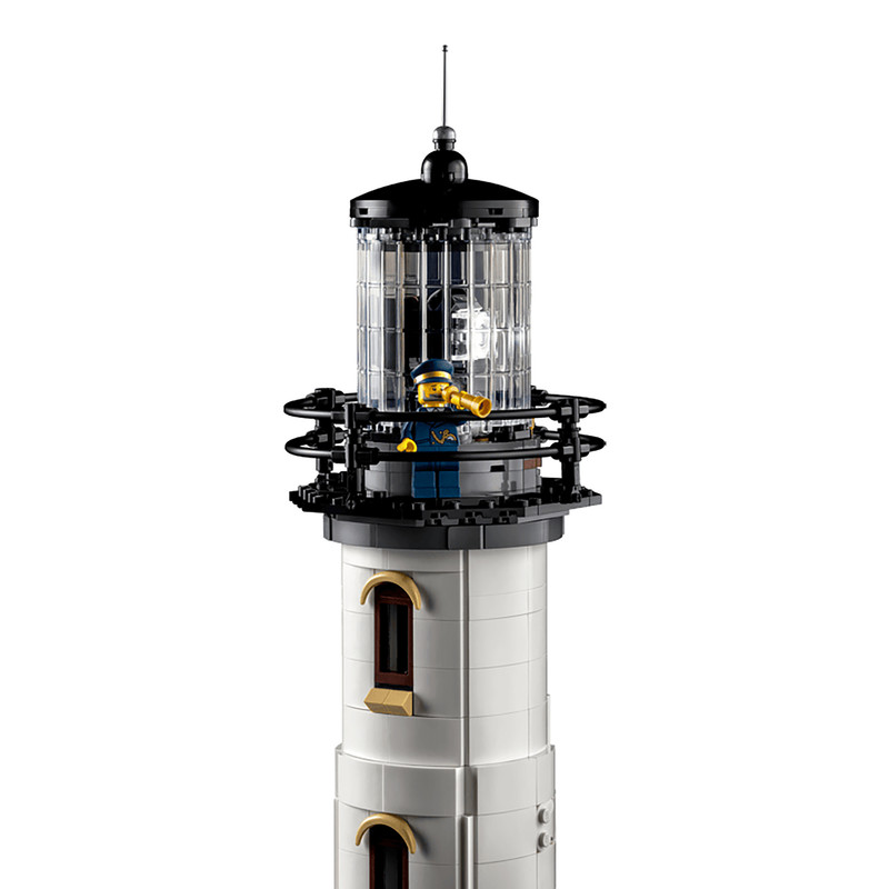 لگو 2065 تکه سری Ideas مدل Motorized Lighthouse کد 21335