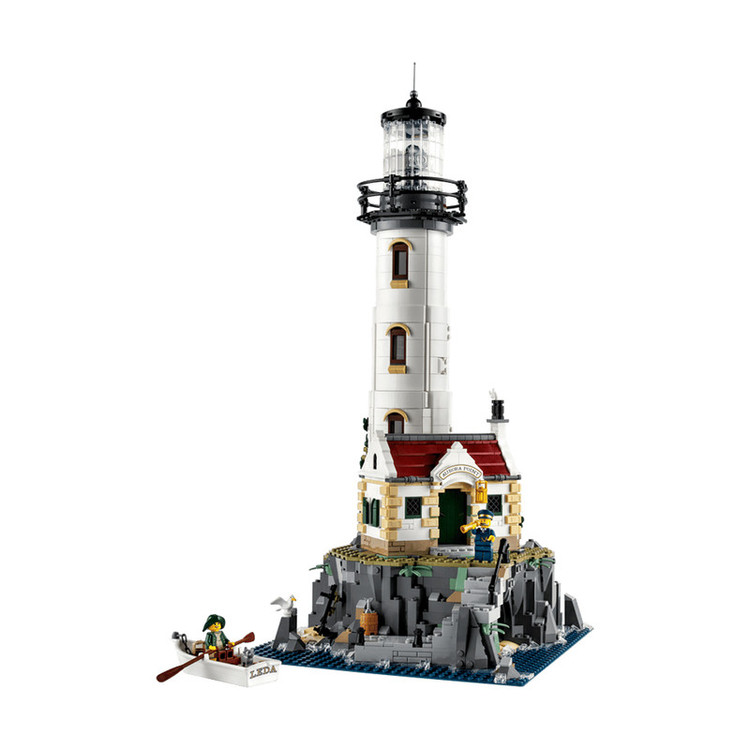 لگو 2065 تکه سری Ideas مدل Motorized Lighthouse کد 21335
