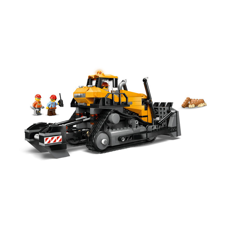 لگو 682 تکه سری City مدل Yellow Bulldozer کد 60466
