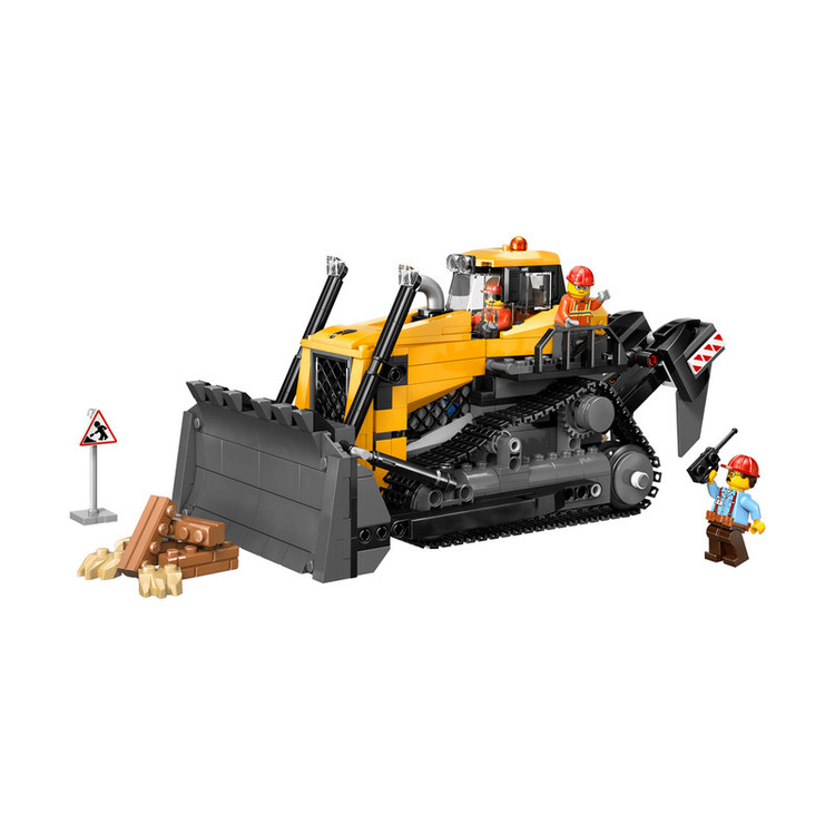 لگو 682 تکه سری City مدل Yellow Bulldozer کد 60466