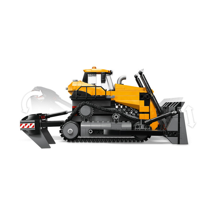 لگو 682 تکه سری City مدل Yellow Bulldozer کد 60466