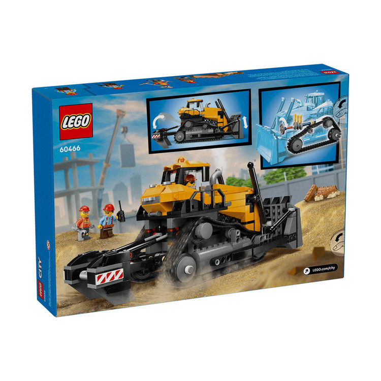 لگو 682 تکه سری City مدل Yellow Bulldozer کد 60466