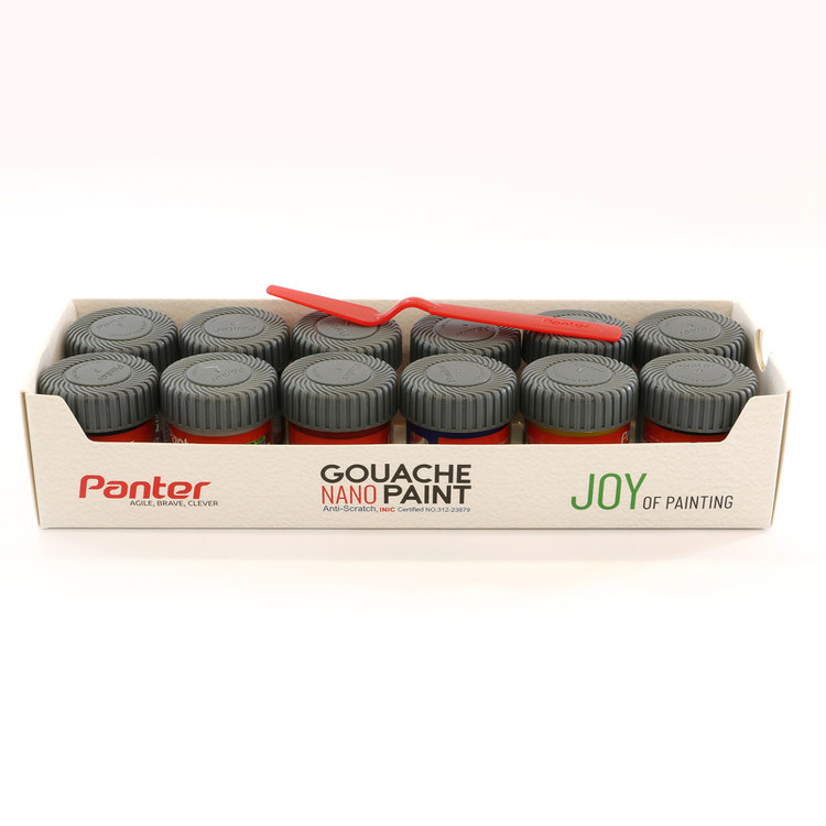 گواش 12 رنگ پنتر کد GP-711-12