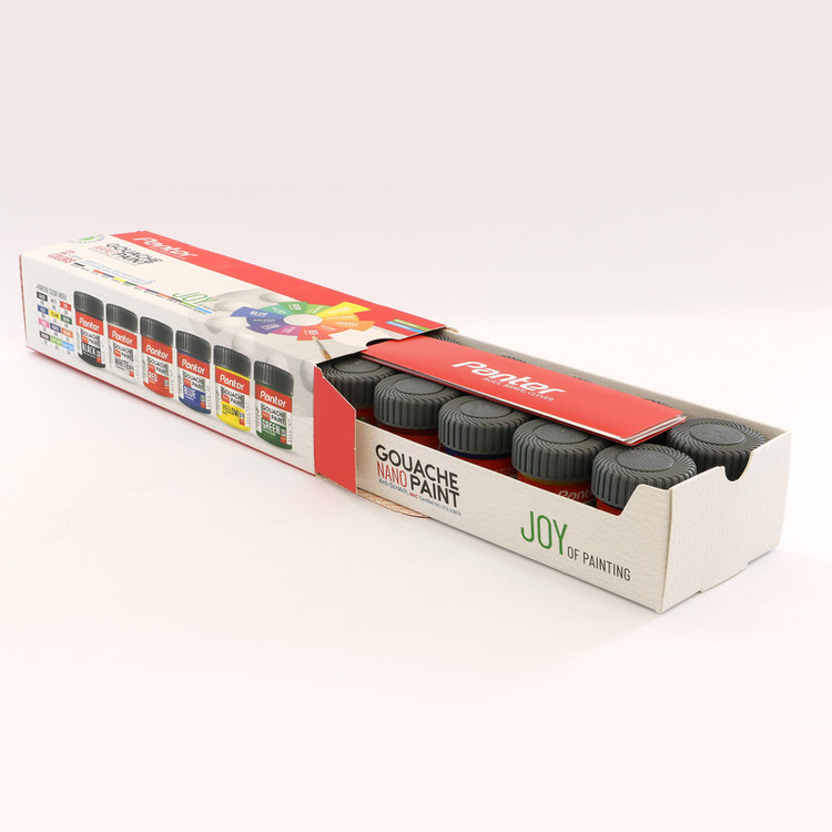 گواش 12 رنگ پنتر کد GP-711-12