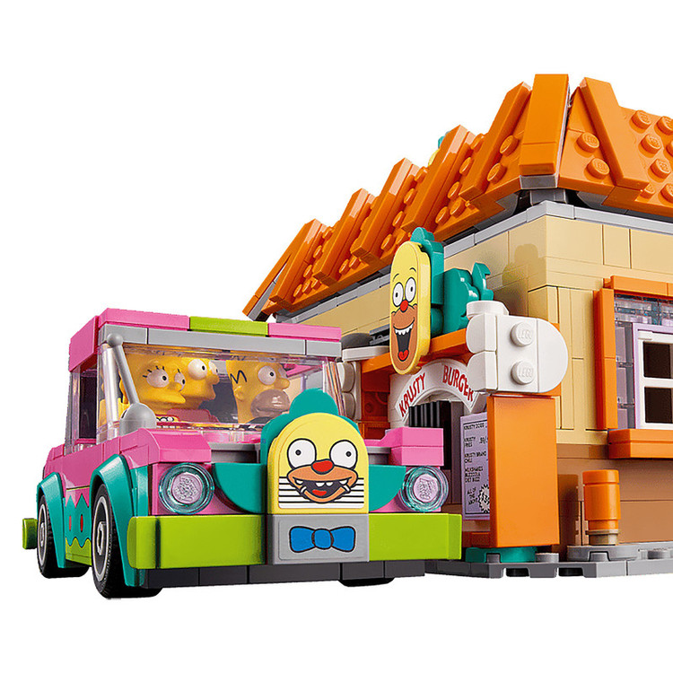 لگو 1635 تکه سری Icons مدل The Simpsons: Krusty Burger کد 10352