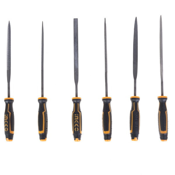 سوهان مینیاتوری اینکو مدل HKTF-63 مجموعه 6 عددی