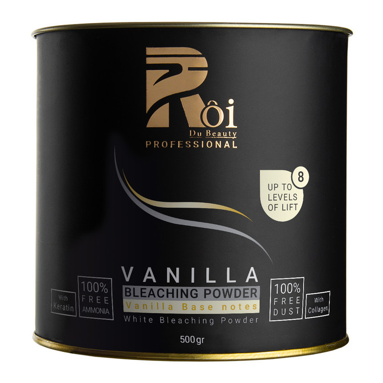 پودر دکلره روآ دو بیوتی مدل VANILLA وزن 500 گرم رنگ سفید