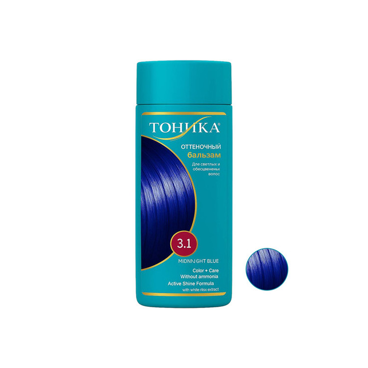 شامپو رنگ مو توهیکا مدل 3.1 رنگ midnight حجم 150 میلی لیتر