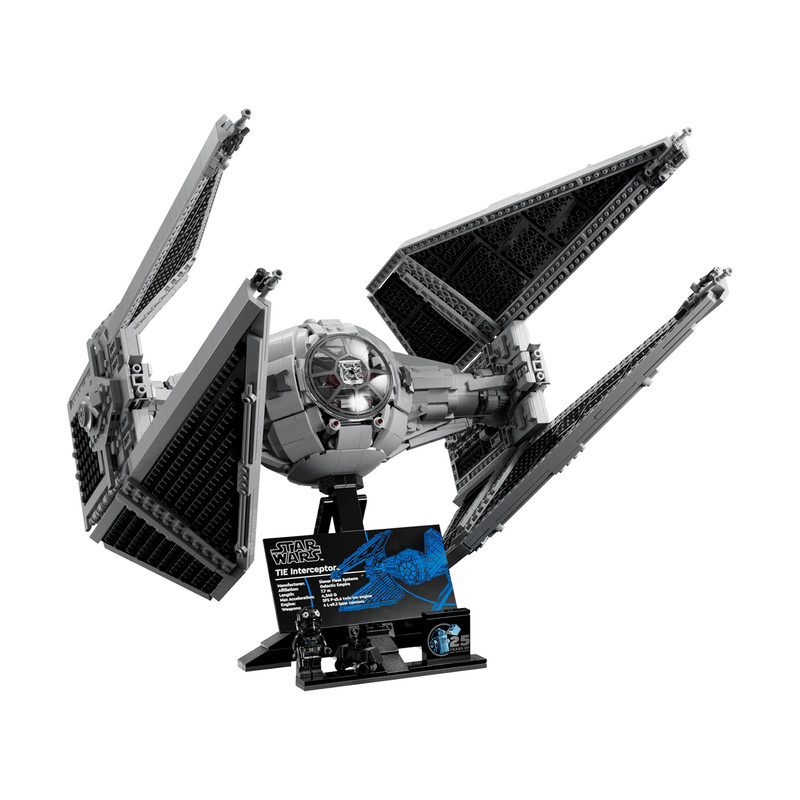 لگو 1931 تکه سری Star Wars مدل TIE Interceptor کد 75382