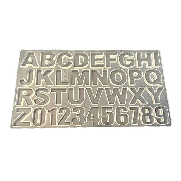 قالب رزین اپوکسی مدل حروف انگلیسی کد HP-4425