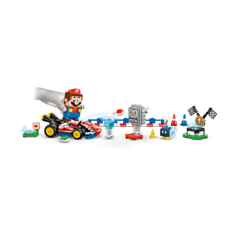 لگو 278 تکه سری Super Mario مدل Mario Kart™ – Interactive LEGO® Mario™ & Standard Kart کد 72043