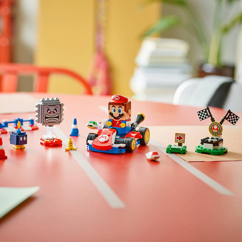 لگو 278 تکه سری Super Mario مدل Mario Kart™ – Interactive LEGO® Mario™ & Standard Kart کد 72043