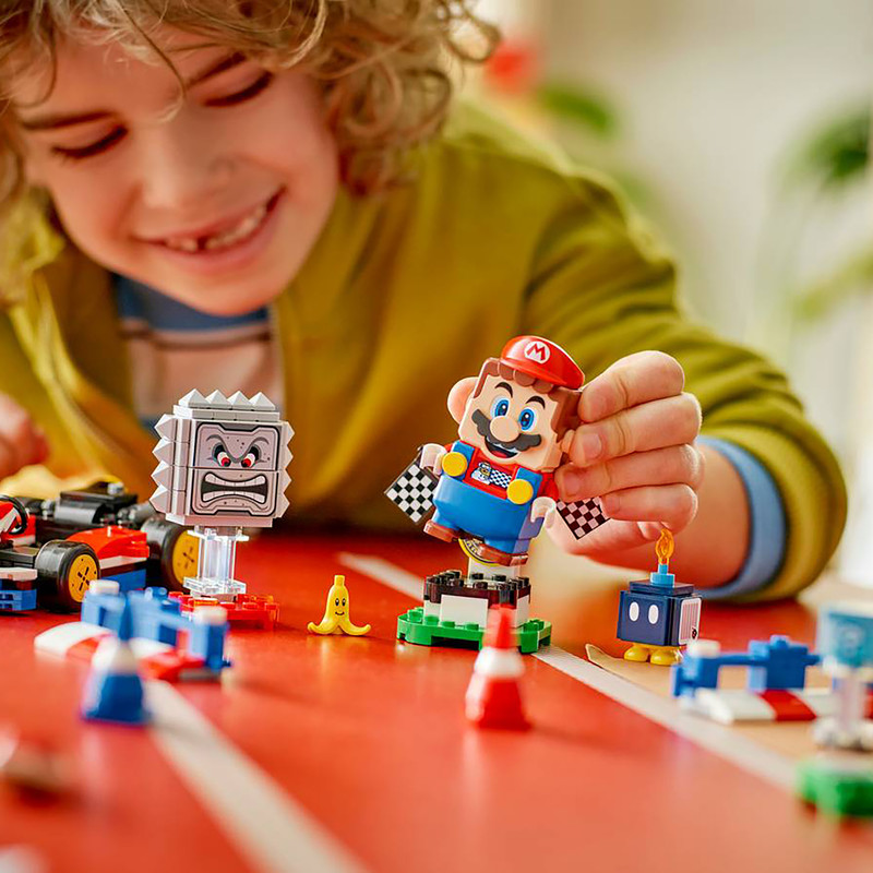 لگو 278 تکه سری Super Mario مدل Mario Kart™ – Interactive LEGO® Mario™ & Standard Kart کد 72043