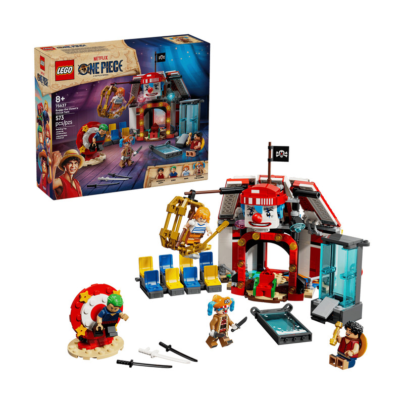 لگو 573 تکه سری One Piece مدل Buggy the Clown's Circus Tent کد 75637