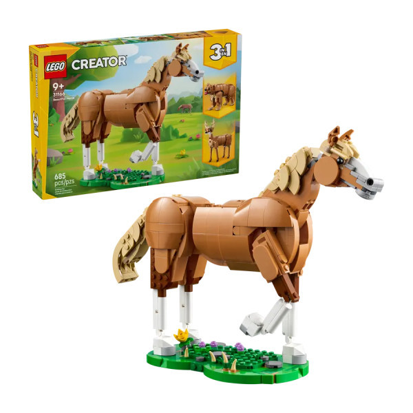 لگو سری Creator 3in1 مدل Beautiful Horse کد 31166