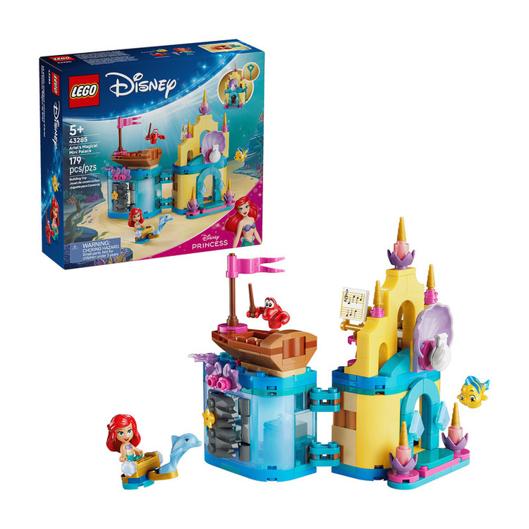 لگو 179 تکه سری Disney مدل Ariel's Magical Mini Palace کد 43285